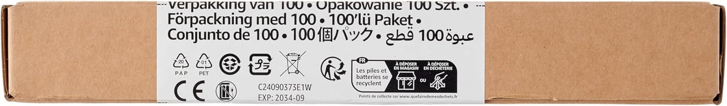 Amazon Basics 20-Pack AA Alkaline High-Performance Batteries