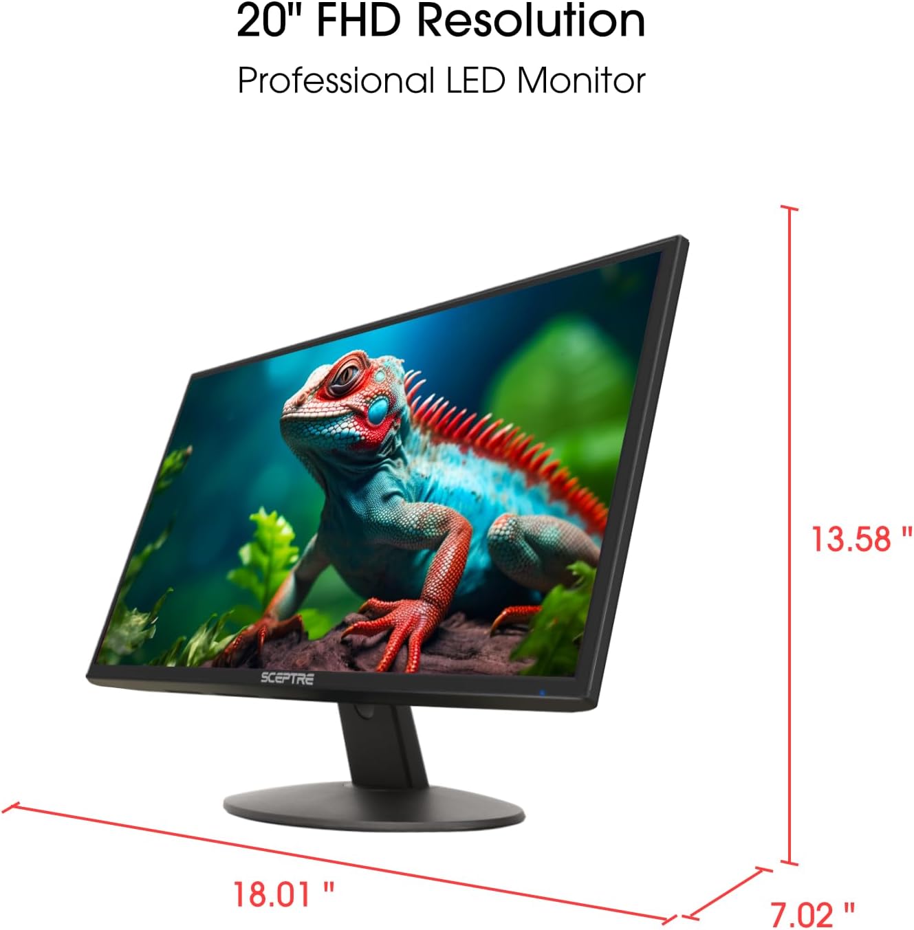 Sceptre 20" 1600x900 LED Monitor