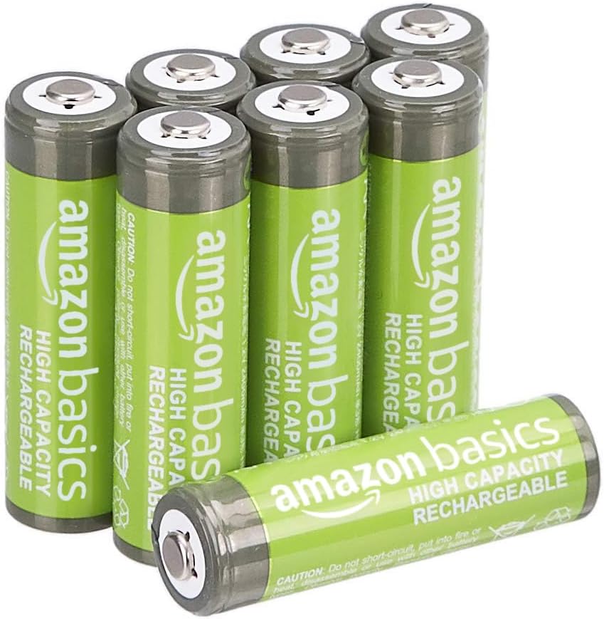 Amazon Basics 24-Pack AA NiMH Batteries