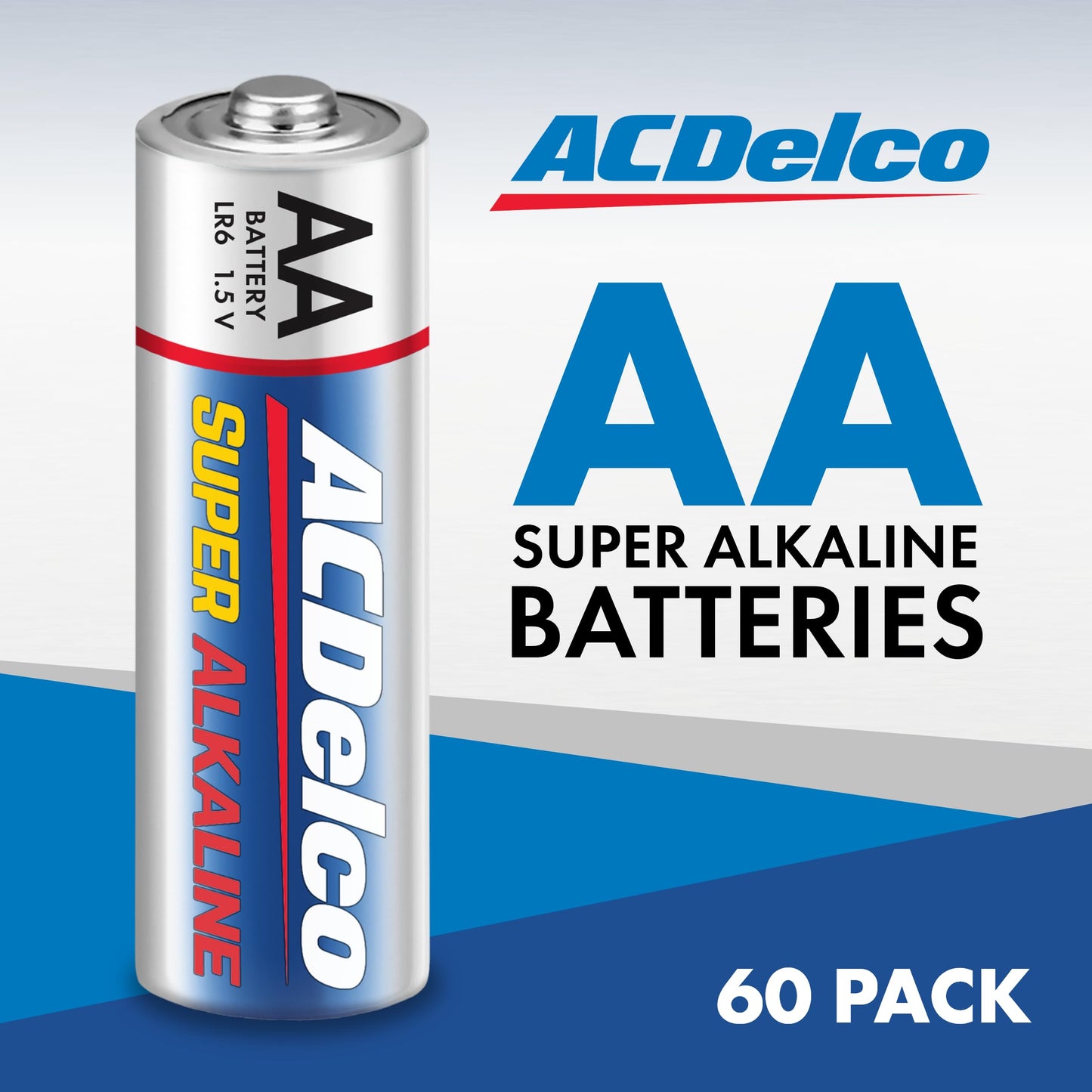 ACDelco 40-Pack AA Super Alkaline Batteries