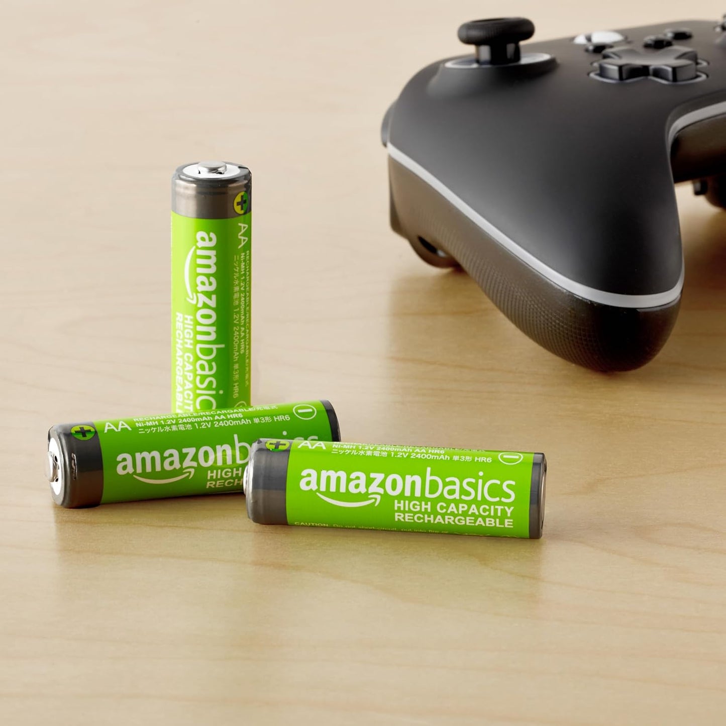 Amazon Basics 24-Pack AA NiMH Batteries