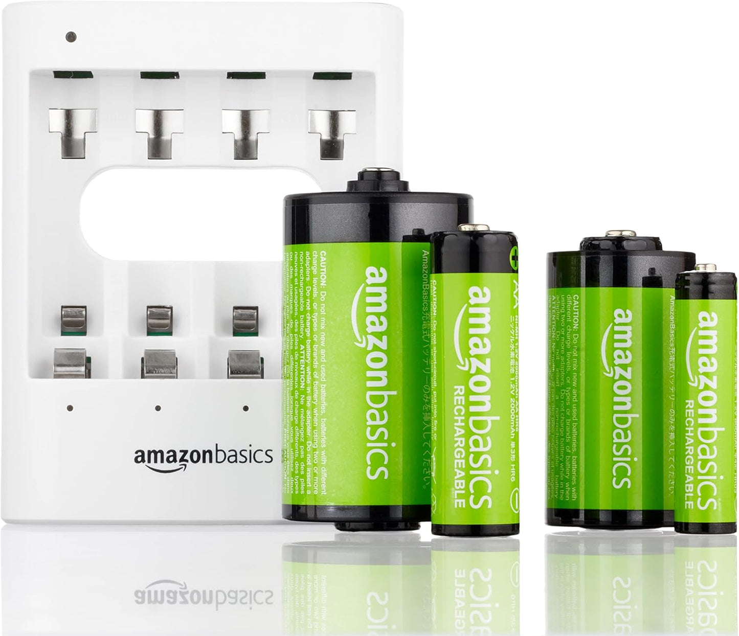 Amazon Basics 24-Pack AA NiMH Batteries