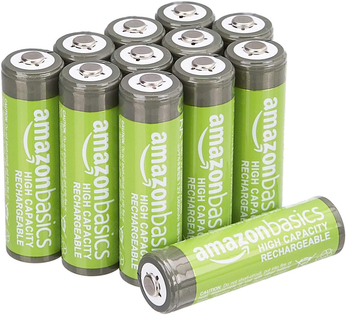 Amazon Basics 24-Pack AA NiMH Batteries