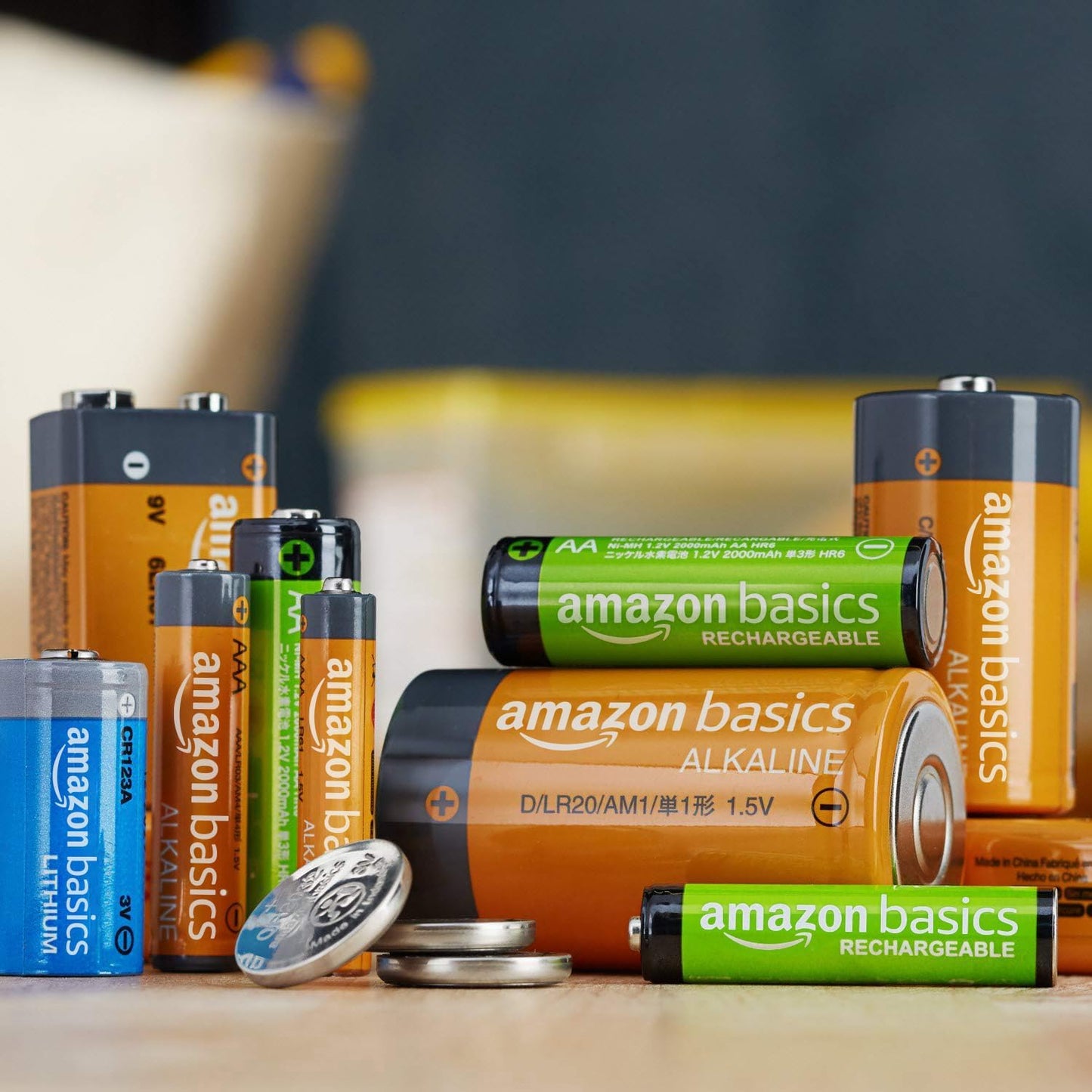 Amazon Basics 24-Pack AA NiMH Batteries