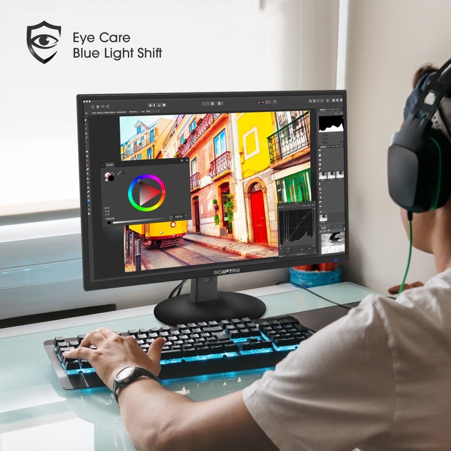 Sceptre 20" 1600x900 LED Monitor
