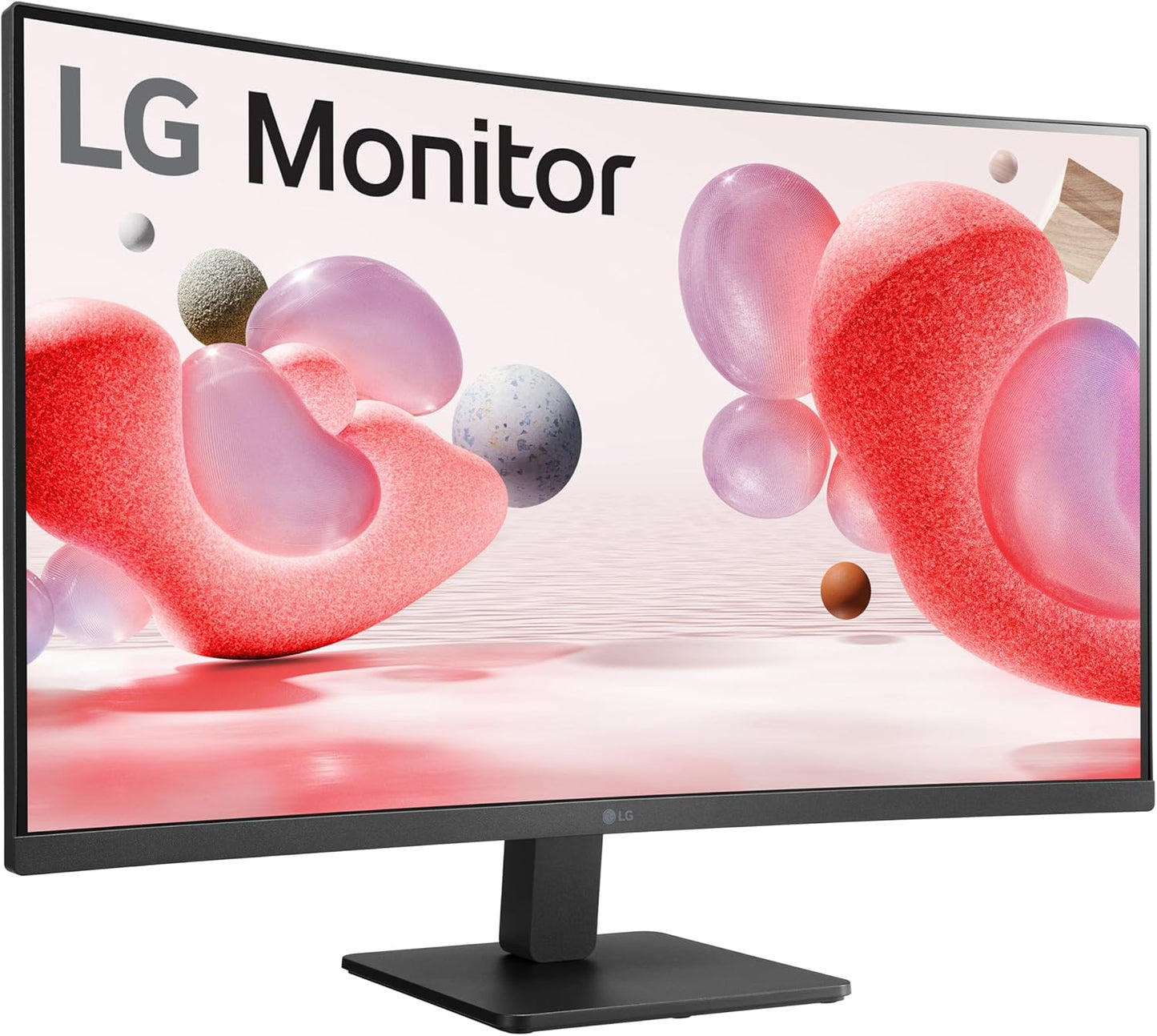 LG 32" Curved FHD Monitor, 100Hz, FreeSync, HDMI