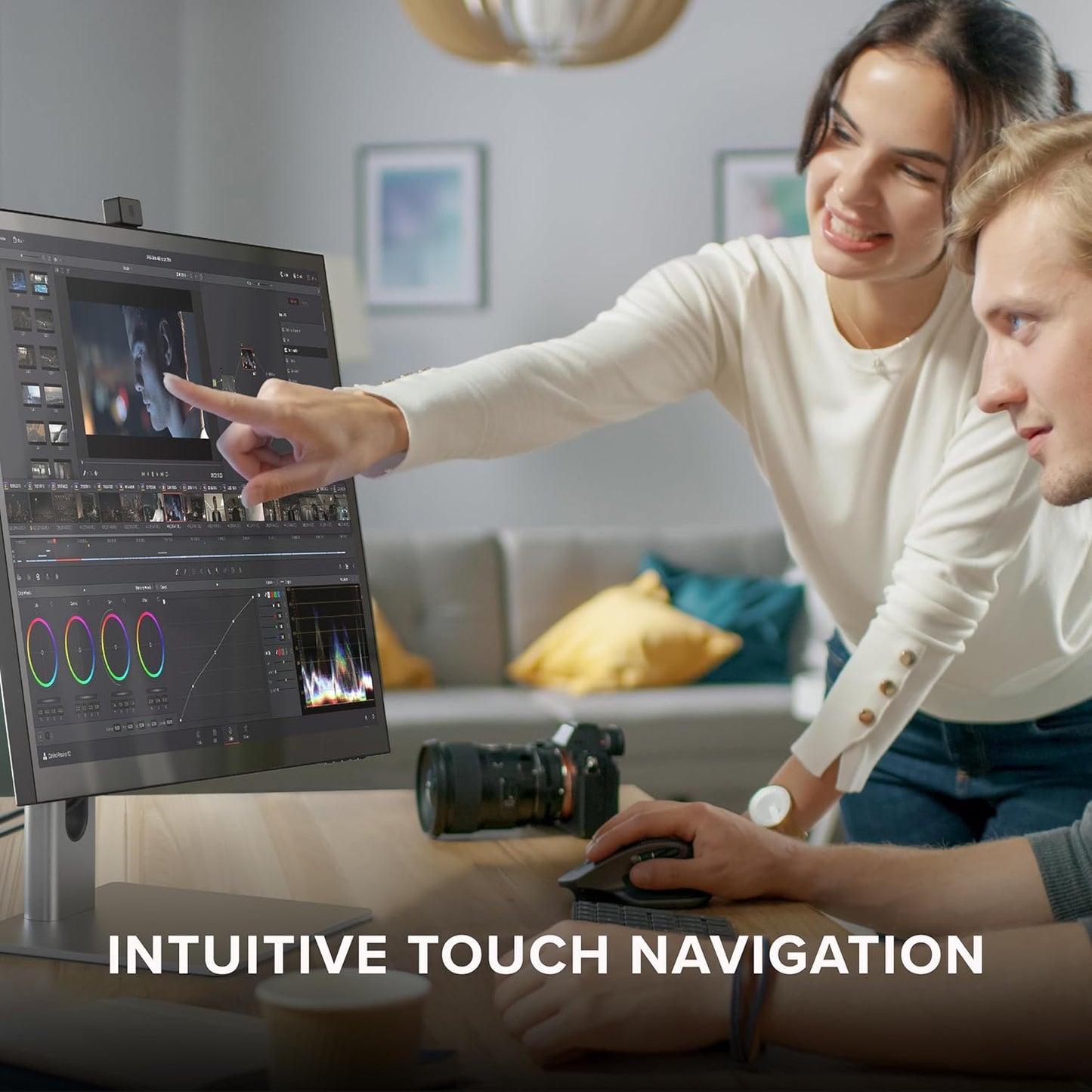 ALOGIC 27" 4K Touchscreen Monitor with 8MP Webcam