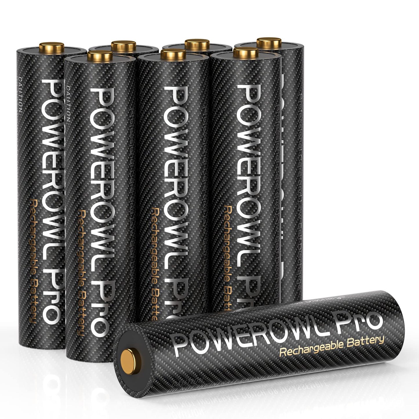 POWEROWL Goldtop Rechargeable AA Batteries PRO