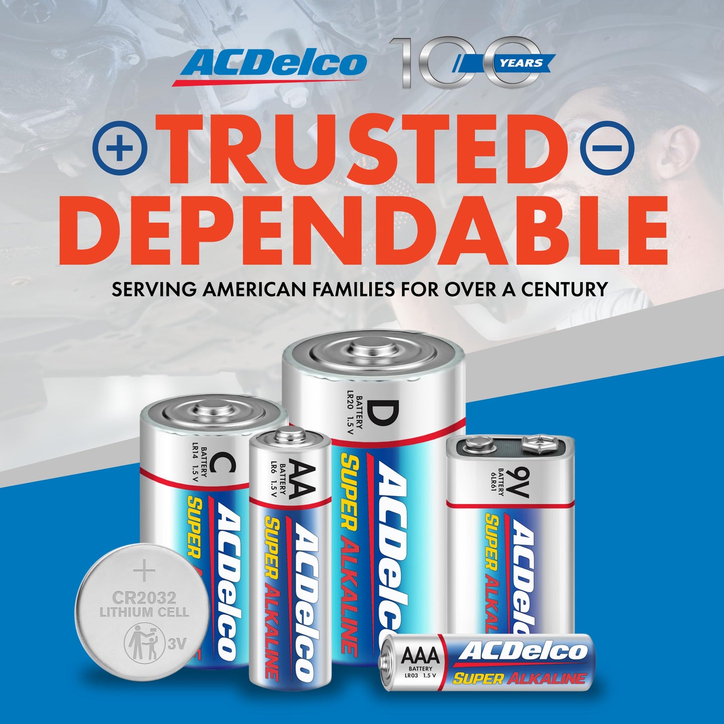 ACDelco 40-Pack AA Super Alkaline Batteries