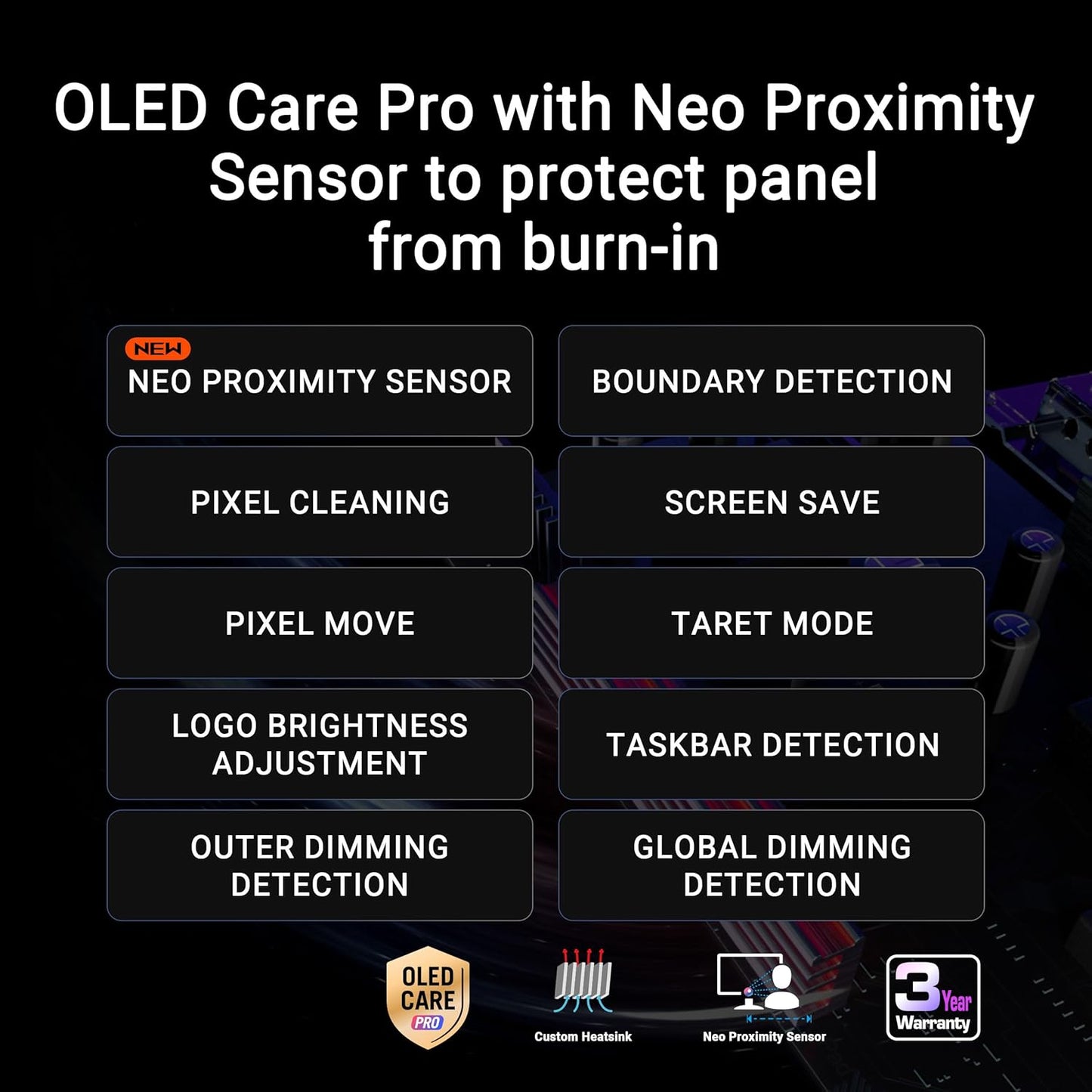 ASUS ROG 27" 4K QD-OLED Gaming Monitor, 240Hz