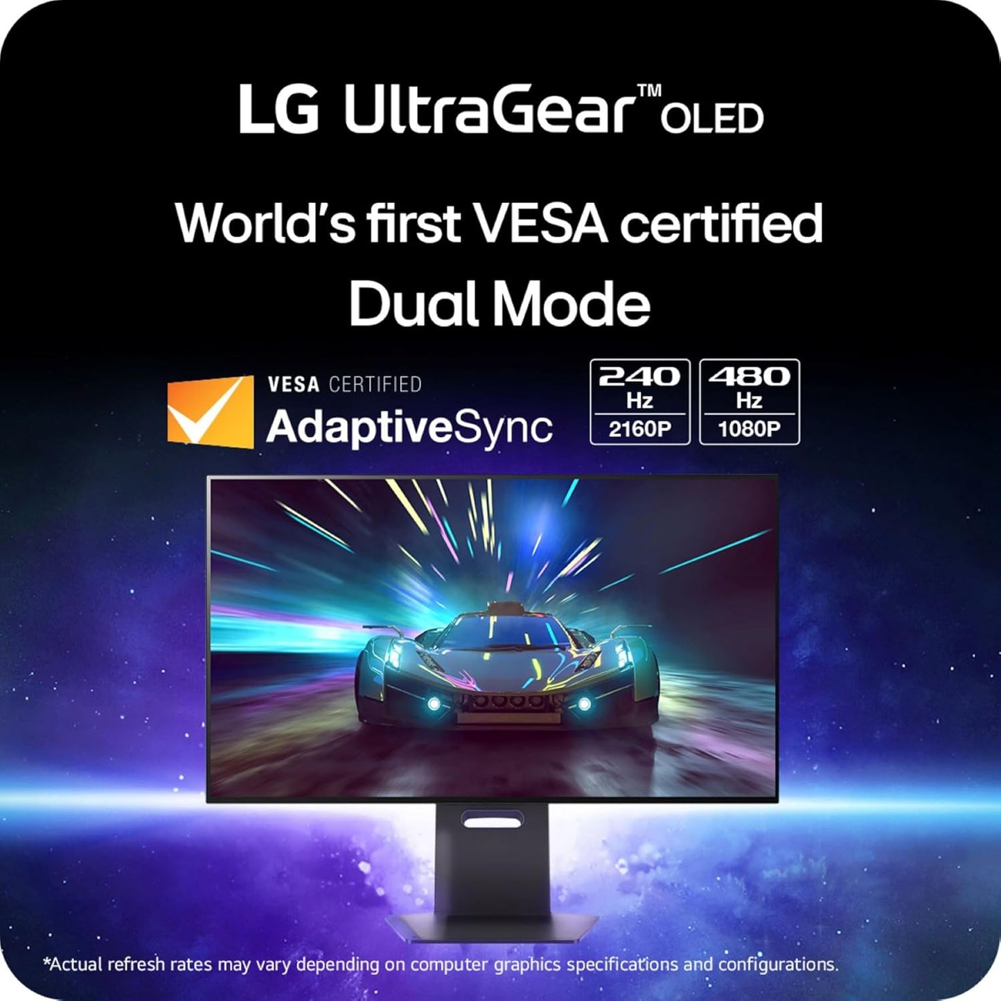 LG 32GS95UE 32-inch Ultragear OLED Gaming Monitor UHD
