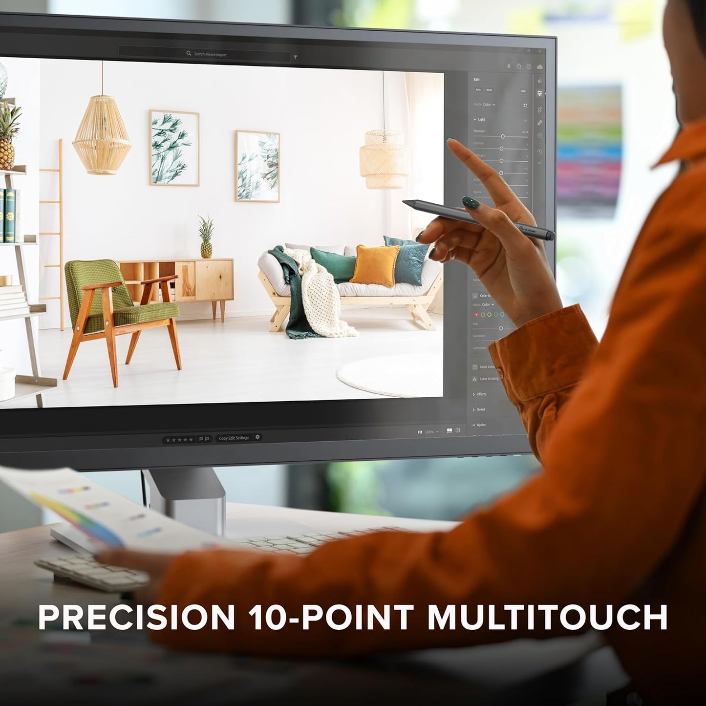ALOGIC 27" 4K Touchscreen Monitor with 8MP Webcam