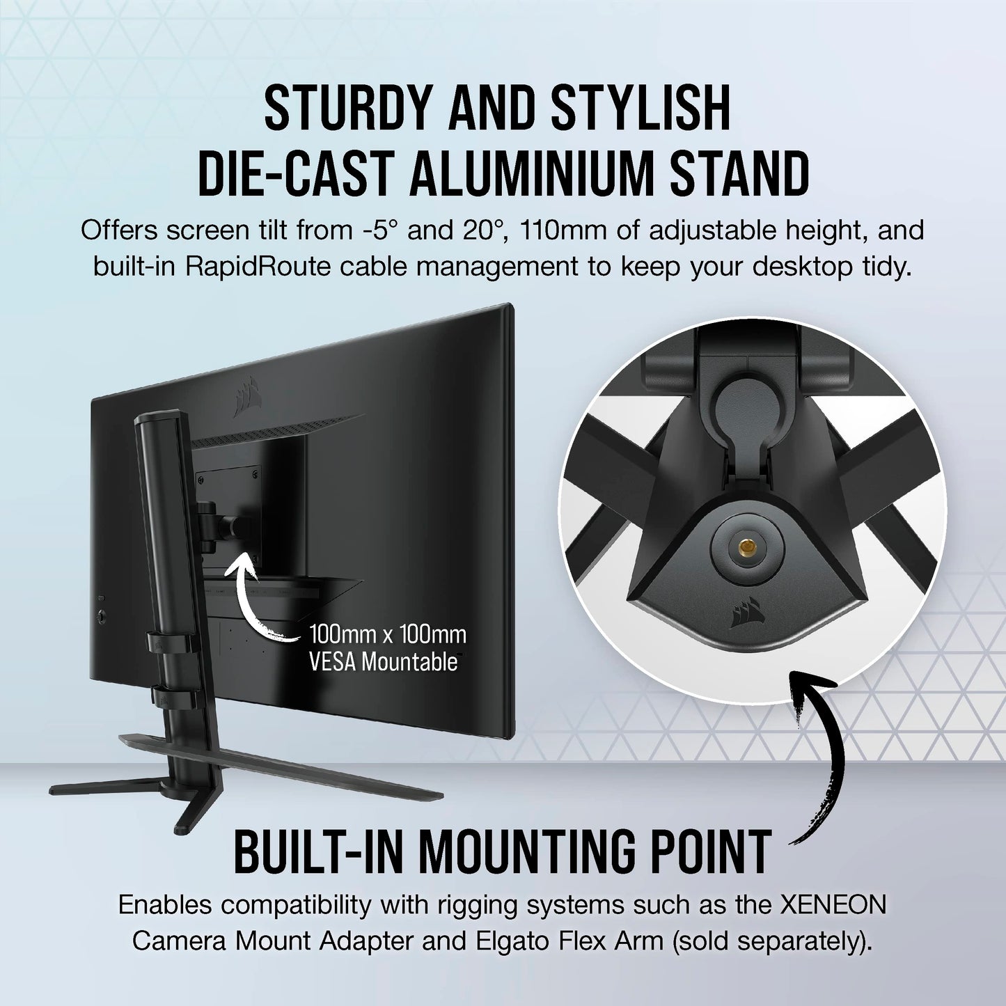 Corsair XENEON 27QHD240 27-Inch OLED Gaming Monitor -