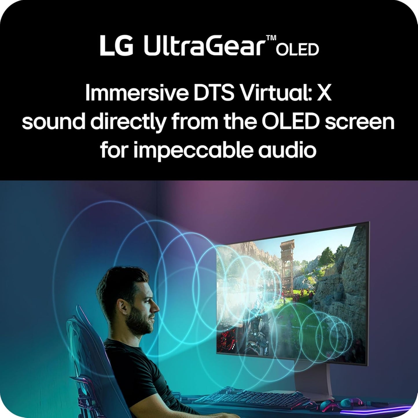 LG 32GS95UE 32-inch Ultragear OLED Gaming Monitor UHD