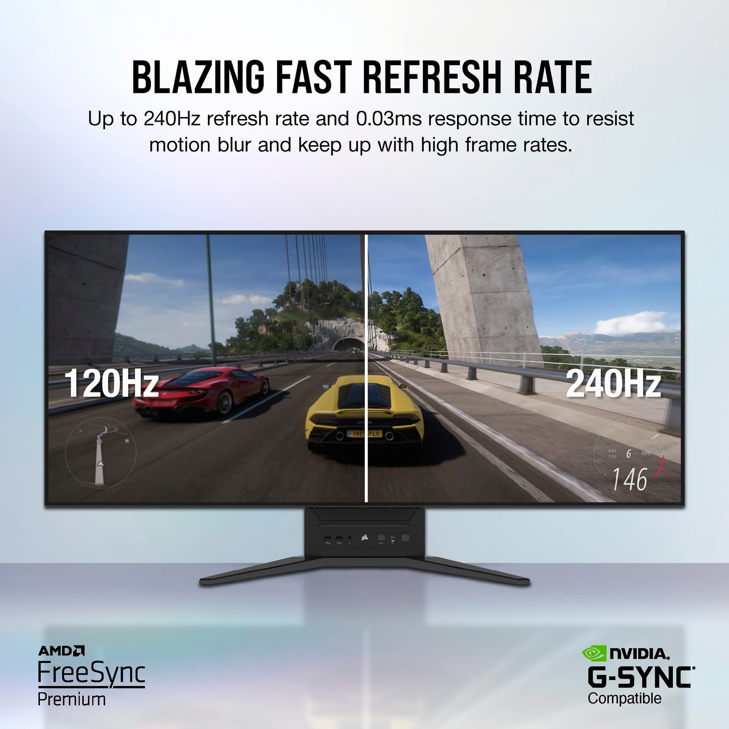 Corsair XENEON 27QHD240 27-Inch OLED Gaming Monitor -