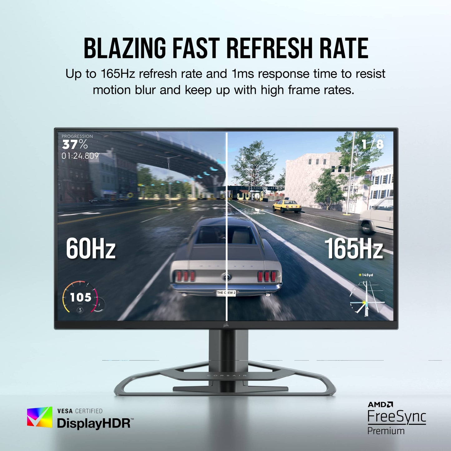 Corsair XENEON 27QHD240 27-Inch OLED Gaming Monitor -