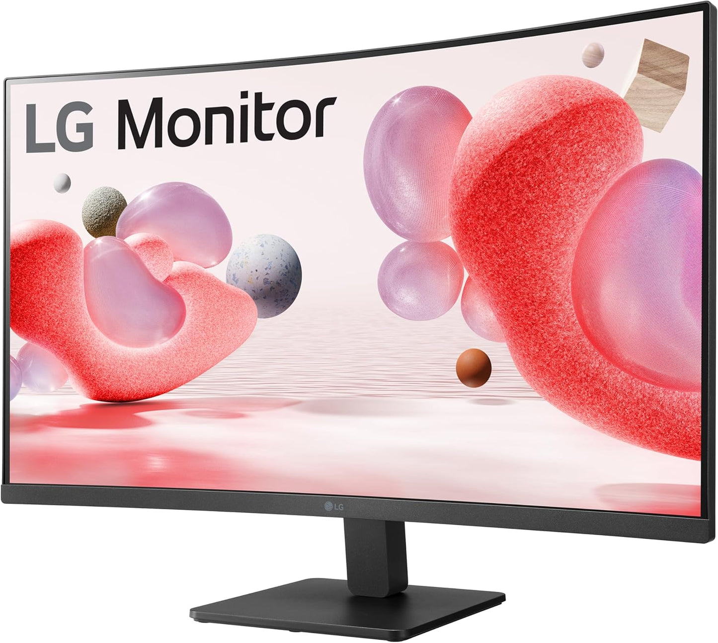 LG 32" Curved FHD Monitor, 100Hz, FreeSync, HDMI