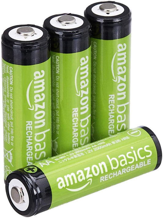 Amazon Basics 8-Pack AA NiMH Batteries