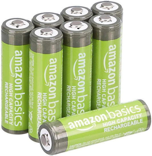 Amazon Basics 24-Pack AA NiMH Batteries