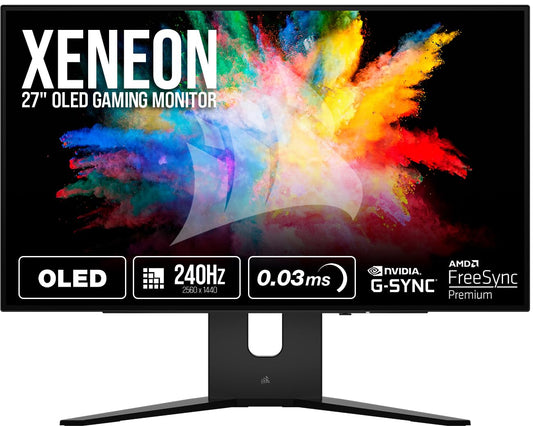 Corsair XENEON 27QHD240 27-Inch OLED Gaming Monitor -