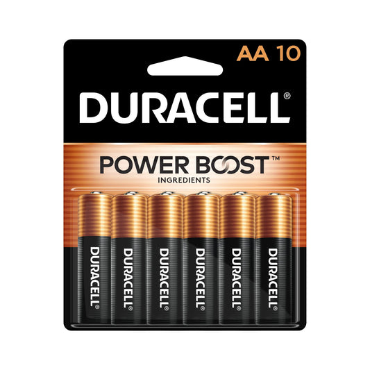 Duracell Coppertop AA Batteries with Power Boost Ingredients