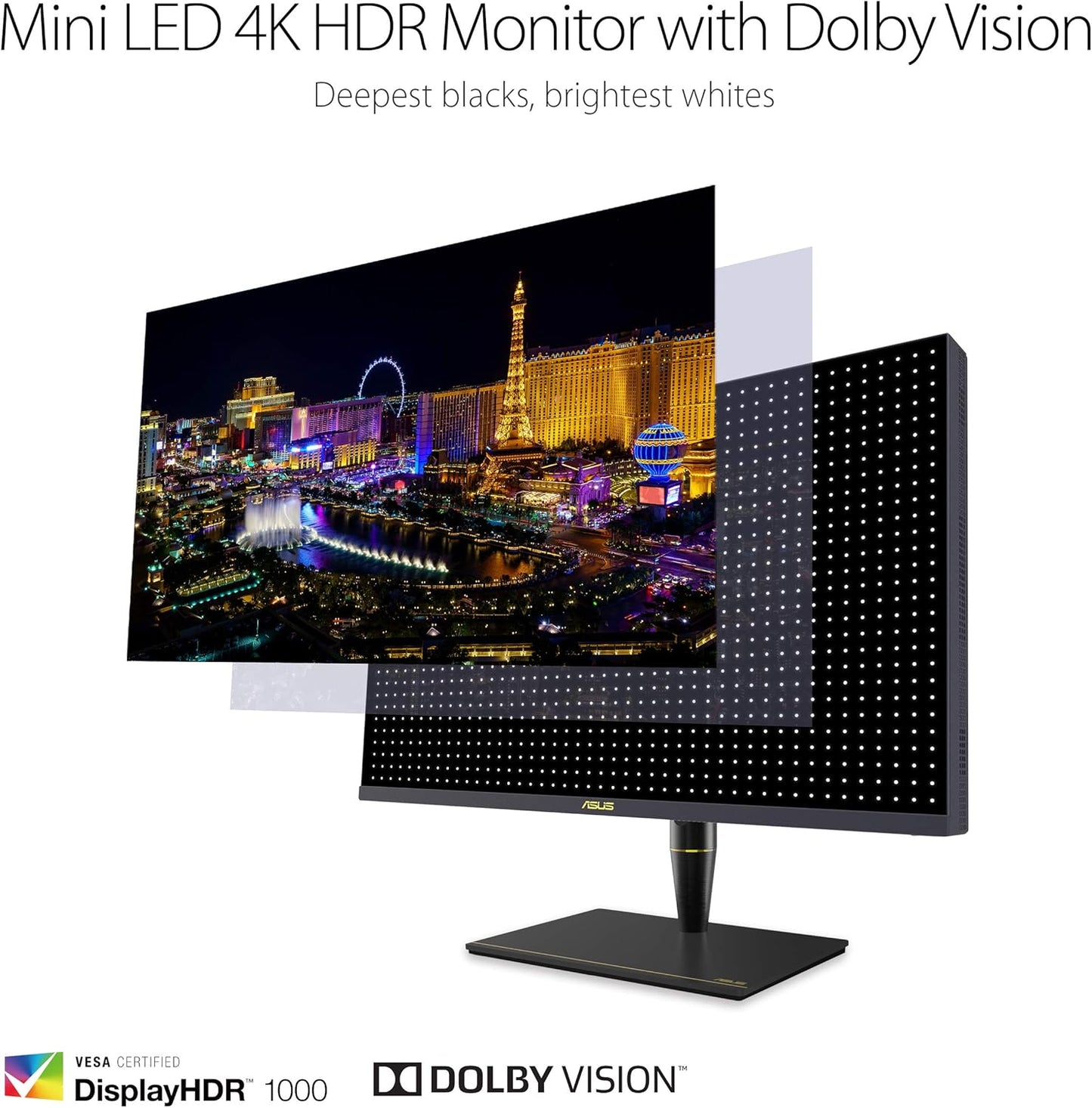 ASUS ProArt Display PA32UCX-PK 32” 4K HDR PC Monitor