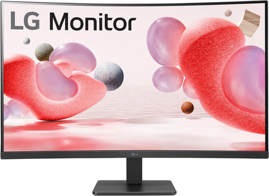 LG 32" Curved FHD Monitor, 100Hz, FreeSync, HDMI