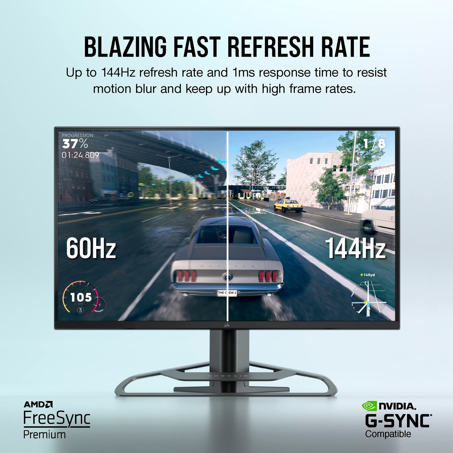 Corsair XENEON 27QHD240 27-Inch OLED Gaming Monitor -
