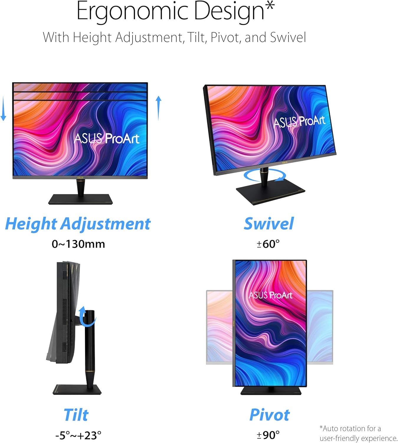 ASUS ProArt Display PA32UCX-PK 32” 4K HDR PC Monitor