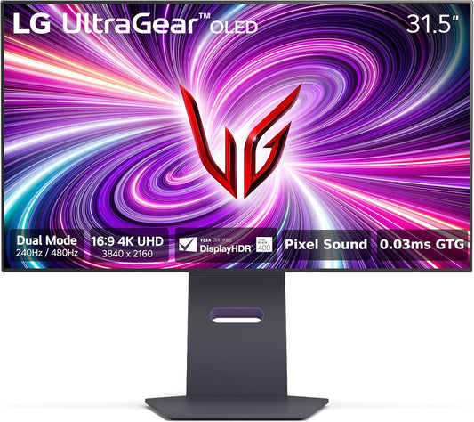 LG ‎32GS95UE 32-inch Ultragear OLED Gaming Monitor UHD